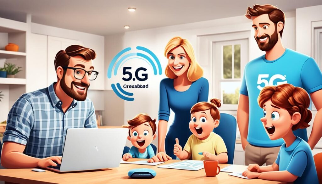 5G家居寬頻和傳統寬頻的差異