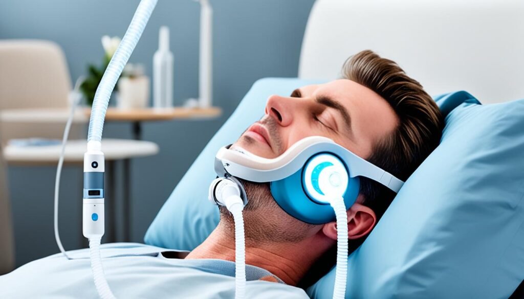 睡眠呼吸機和呼吸機治療睡眠呼吸中止症
