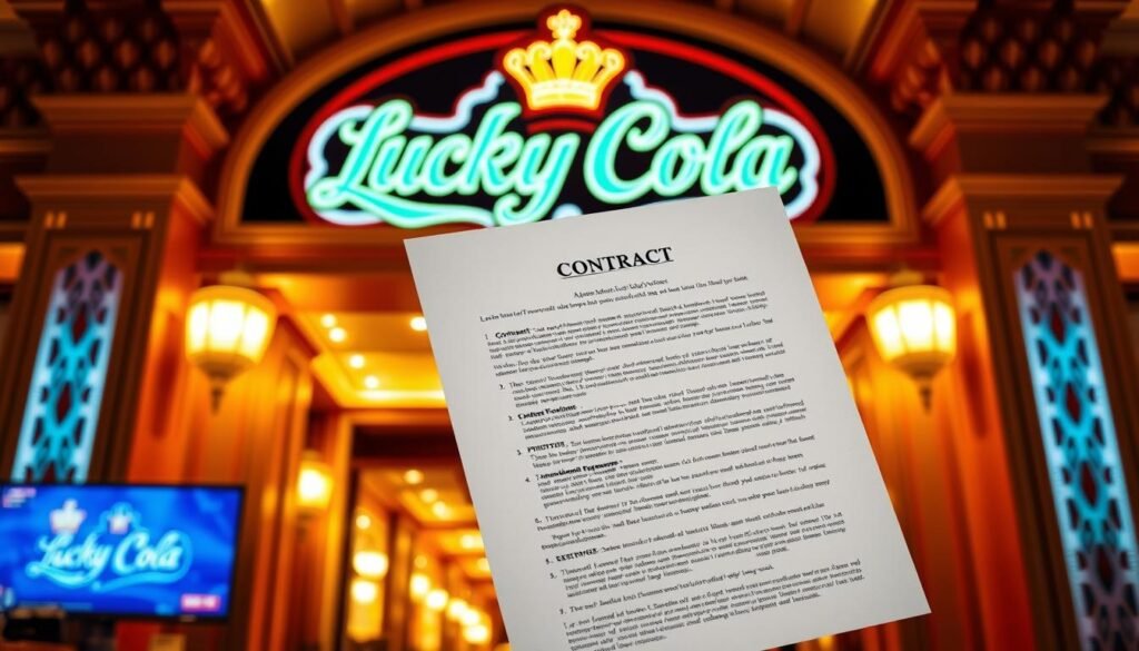 Lucky Cola Casino terms and conditions