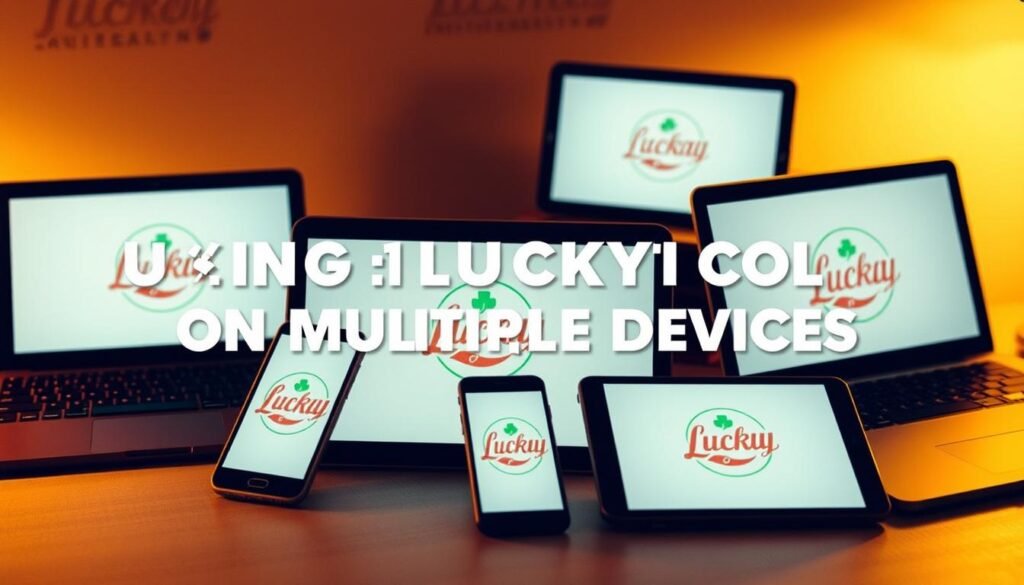 Lucky Cola multi-device access