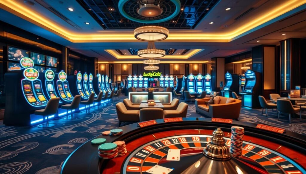 Lucky Cola Casino platform offerings