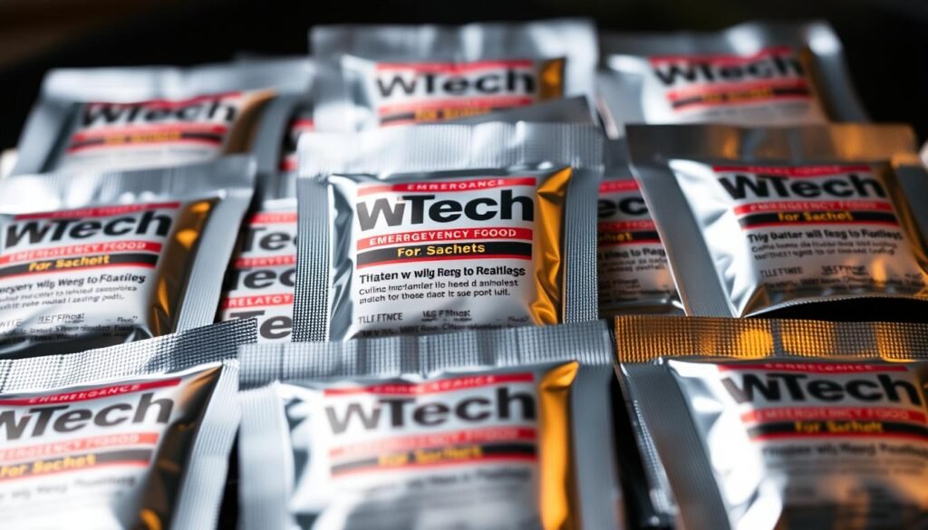 Emergency Food Sachets Packaging