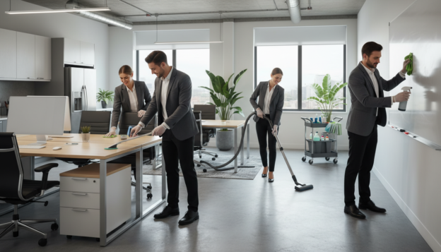 辦公室清潔, 寫字樓清潔